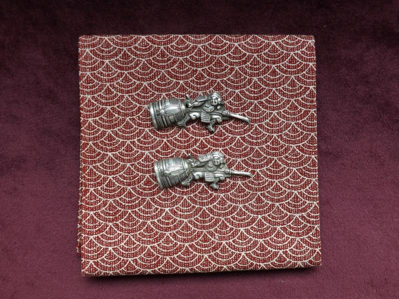Japanese Pouch Clasps.